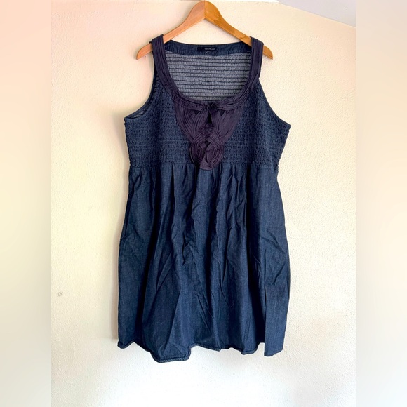 Calvin Klein Smocked Dress - Picture 1 of 5